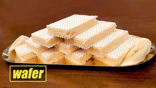 How to make wafer at homemaking homemade wafer [upl. by Herschel]