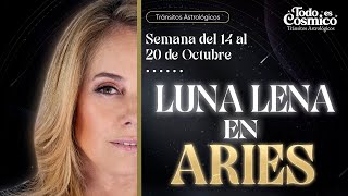 Luna llena en Aries  Tránsitos astrológicos del 14 al 20 de octubre [upl. by Holna]