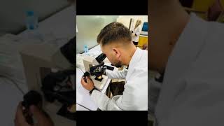 Histology Slides Under The Microscope 🔬 pimshospital labtechnician viralvideo trending [upl. by Neirod691]