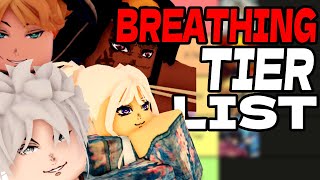 The OFFICAL Wisteria 2 BREATHING Tier List  BEST Breathings In Wisteria 2 [upl. by Artamas]