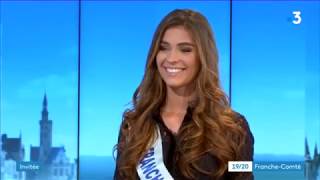 Miss FrancheComté 2018  les impressions de Lauralyne Demesmay [upl. by Nodababus]