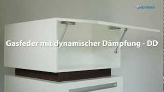 Gasfeder mit dynamischer Dämpfung  DD [upl. by Akirre]