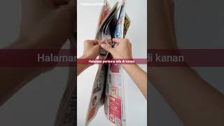 Koran Indonesia vs Jepang  Yuk belajar bahasa Jepang shorts [upl. by Rehpotsrik]