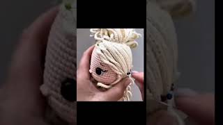 como hacer un amigurumi crochet amigurumi dyi manualidades tejer tejido patronesamigurumis [upl. by Raab]