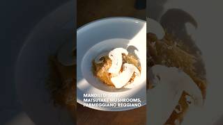 🍄🧀 MANDILI DI SETA MATSUTAKE MUSHROOM PARMEGGIANO REGGIANO 🧀🍄 pasta pastarecipes asmr cooking [upl. by Dey679]