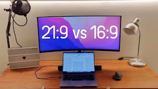 219 vs 169  Ultra Wide or Wide Screen Monitor  Which one should you pick [upl. by Martsen56]