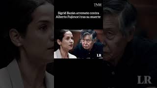 Sigrid Bazán sobre muerte de Fujimori peru [upl. by Colier]