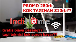 Kalkulasi tagihan wifi indihome promo wajib tau sebelum pasang indihome paket indihome yg gratis [upl. by Brennan185]