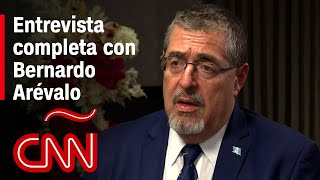 Entrevista con Bernardo Arévalo ganador de las elecciones presidenciales de Guatemala [upl. by Tankoos]