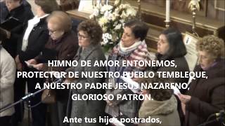 Himno a Ntro Padre Jesús Nazareno Letra incluida Tembleque 30122017 [upl. by Hally]