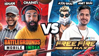 TOTAL GAMING VS DESI GAMERS VS CHAPATI VS ISHAN  BGMI [upl. by Oisangi]