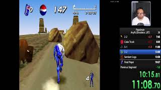 PEPSIMAN SPEEDRUN  192729 ANY  Chino Maker [upl. by Engedus]