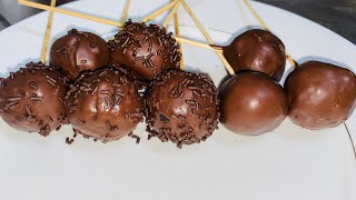 How To Make Chocolate Cake Pops [upl. by Essila341]