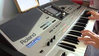 Cover Enjoy the Silence  Depeche Mode sur Roland E80 HD [upl. by Donn]