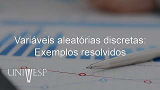 Estatística e Probabilidade  Variáveis aleatórias discretas Exemplos resolvidos [upl. by Ahsienal]