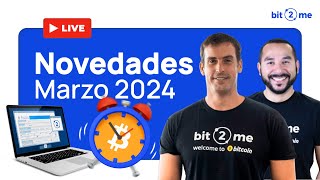 🚀 NOVEDADES de Bit2Me Bit2Me Tax Academy Halving Bitcoin ATH …  Marzo 2024 [upl. by Burgess287]