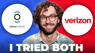 Xfinity Mobile vs Verizon Mobile  Which is Better Today [upl. by Nevada]