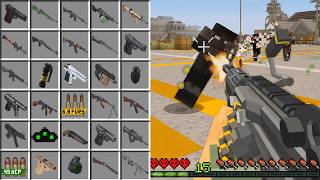 ✔️ MELHOR MOD de ARMAS REALISTAS no MINECRAFT [upl. by Armelda994]