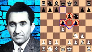 Tigran Petrosian destroys Dutch Stonewall in 23 moves [upl. by Isolt139]