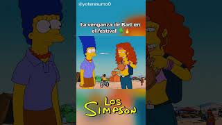 La venganza de Bart en el festival 🌵🔥 lossimpson shorts [upl. by Doi]