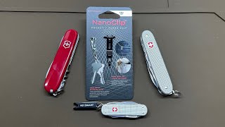 KEYSMART Nano Clip Review The solution to Swiss Army Knife pocket carry [upl. by Kalinda]