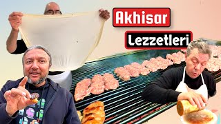 AKHİSAR LEZZETLERİ LEZZET FIŞKIRAN SOKAKLAR [upl. by Vizza]