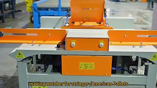 HICAS SF7011 Woodworking Automatic Wood Single Head Notcher Machine [upl. by Maxi9]