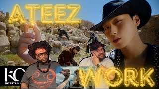 ATEEZ에이티즈  WORK Official MV Reaction [upl. by Aztinad]