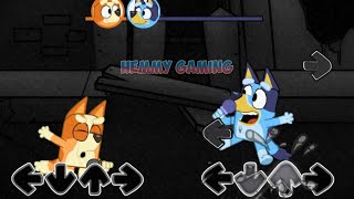 FNF Bluey vs Bingo vs Mackenzie Sings Unknown Suffering  Smile Song Bluey Can Can FNF Mods [upl. by Oirifrop]