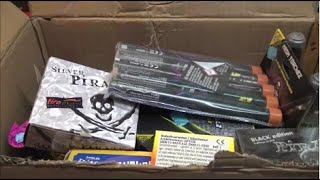 Halloween Feuerwerksverkauf 24  Feuerwerk Garage Schenefeld  Unboxing [upl. by Analise780]