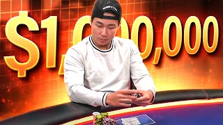 GAMBLING My NET WORTH On The Poker Table  Rampage Poker Vlog [upl. by Colier]