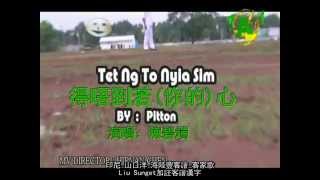 Hakka Song客家歌【Tet Ng To Nyia Sim得唔到若心】By Pitton 卡拉OK字幕版 [upl. by Fira]