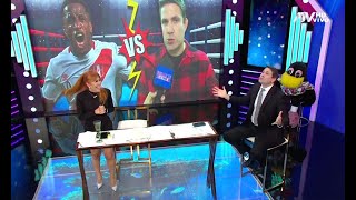 Paco Bazán no se chupa y llega al set de Magaly Medina para darle su vuelto a Jefferson Farfán [upl. by Hillinck858]