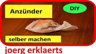 Anzünder Kaminanzünder aus Wachsresten selber herstellen DiY Tutorial Nr154 [upl. by Taryne]