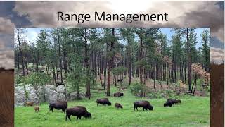 Rangeland  Range management  Types of Rangelands [upl. by Hobie179]