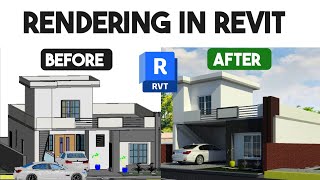 Rendering In Revit  Render In Revit Architecture  Architecture Lab [upl. by Homere]