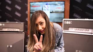 Lari Basilio NAMM 2020  Live on the Laney Amplification booth [upl. by Cates89]