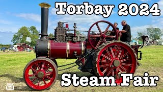 Stare pojazdy parowe 2024 Torbay steam fair 🇬🇧 retro [upl. by Cassidy]