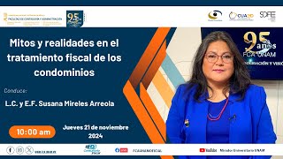 Mitos y realidades en el tratamiento fiscal de los condominios [upl. by Siramad]