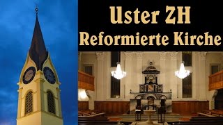 CH  USTER ZH Reformierte Kirche  Vollgeläut [upl. by Terrena]