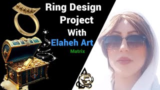 How to make Ring with Matrix 9 software Jewelry design CAD  Rino  Matrix Tutorial [upl. by Zendah]