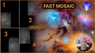 PixInsight How to Create a Mosaic in Just 5 Minutes Tutorial [upl. by Elayne]