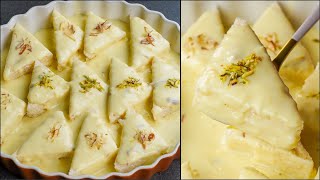 Bread Malai Dessert Recipe  Ramadan Iftar Dessert  Milk Bread Malai Recipe  Malai Bread Recipe [upl. by Napra]