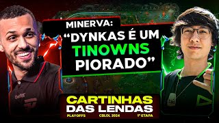 CARTINHAS DAS LENDAS  QUEM É O MELHOR TIME  CBLOL 2024 1º Split  Playoffs Semana 2 [upl. by Alabaster991]