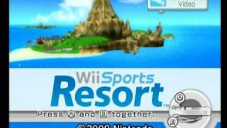 Wii Sports Resort How To Setup Wiimotion Plus  Intro [upl. by Eniale961]