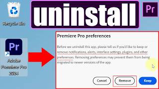 How to uninstall Premiere Pro [upl. by Airotkciv]