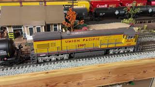 MTH Trains Union Pacific U30C Premier diesel engine 20209271 [upl. by Elyak755]