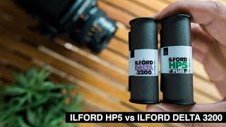 New favorite film HP5 vs Delta 3200  Ilford  Bronica SQAi [upl. by Hairahcaz]