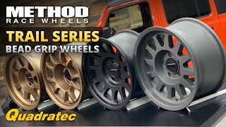 Method Trail Series Bead Grip Wheels Review for Jeep Vehicles  MR701 MR702 MR703 amp MR704 [upl. by Llenram]