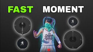 FAST MOMENT Guide for Fast Movement  Best sprint Sensitivity  BGMIPUBG Mobile [upl. by Nerb]